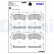 Brake Pad Set, disc brake LP2111 Delphi, Thumbnail 3
