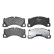Brake Pad Set, disc brake LP2117 Delphi, Thumbnail 3