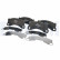 Brake Pad Set, disc brake LP2117 Delphi, Thumbnail 2
