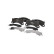 Brake Pad Set, disc brake LP2117 Delphi