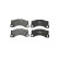 Brake Pad Set, disc brake LP2117 Delphi, Thumbnail 2