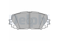Brake Pad Set, disc brake LP2123 Delphi