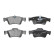 Brake Pad Set, disc brake LP2124 Delphi, Thumbnail 3