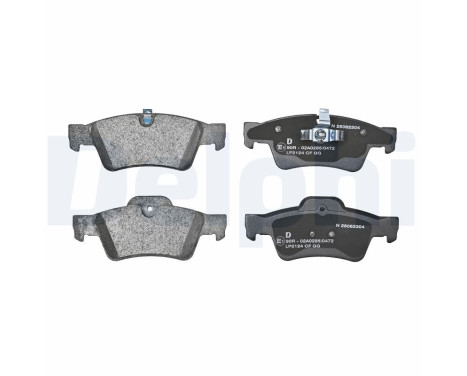 Brake Pad Set, disc brake LP2124 Delphi, Image 2