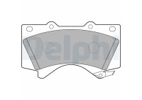 Brake Pad Set, disc brake LP2134 Delphi