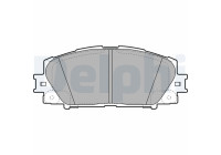 Brake Pad Set, disc brake LP2135 Delphi