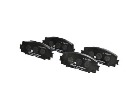 Brake Pad Set, disc brake LP2135 Delphi, Image 2