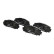 Brake Pad Set, disc brake LP2135 Delphi, Thumbnail 2