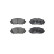 Brake Pad Set, disc brake LP2135 Delphi, Thumbnail 2
