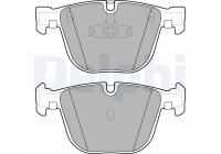 Brake Pad Set, disc brake LP2141 Delphi