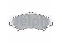 Brake Pad Set, disc brake LP2143 Delphi