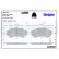 Brake Pad Set, disc brake LP2143 Delphi