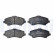 Brake Pad Set, disc brake LP2143 Delphi, Thumbnail 2