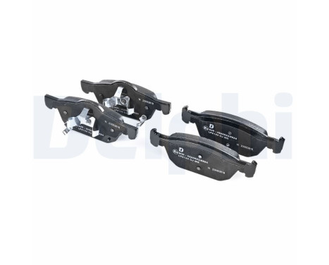 Brake Pad Set, disc brake LP2144 Delphi