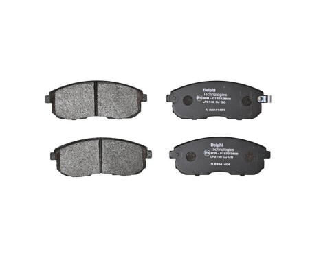 Brake Pad Set, disc brake LP2146 Delphi, Image 2