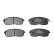 Brake Pad Set, disc brake LP2146 Delphi, Thumbnail 2