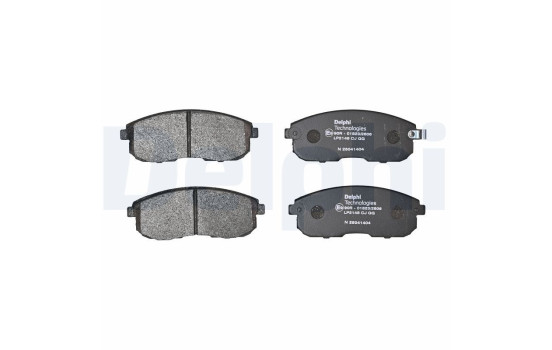 Brake Pad Set, disc brake LP2146 Delphi