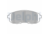 Brake Pad Set, disc brake LP2148 Delphi