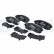 Brake Pad Set, disc brake LP2148 Delphi