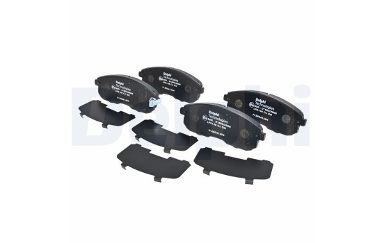 Brake Pad Set, disc brake LP2148 Delphi
