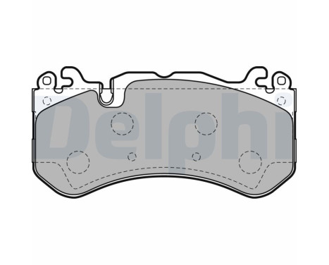 Brake Pad Set, disc brake LP2149 Delphi