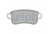 Brake Pad Set, disc brake LP2153 Delphi