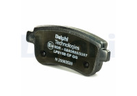 Brake Pad Set, disc brake LP2153 Delphi