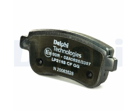 Brake Pad Set, disc brake LP2153 Delphi