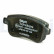 Brake Pad Set, disc brake LP2153 Delphi