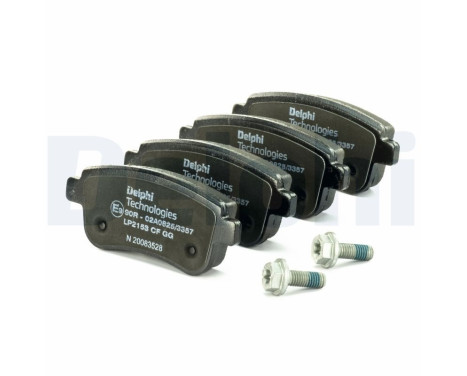 Brake Pad Set, disc brake LP2153 Delphi, Image 3