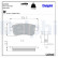 Brake Pad Set, disc brake LP2153 Delphi, Thumbnail 4