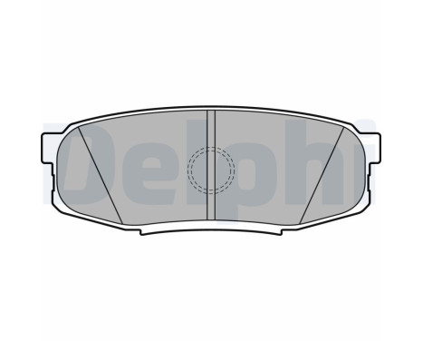 Brake Pad Set, disc brake LP2154 Delphi