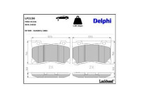 Brake Pad Set, disc brake LP2156 Delphi