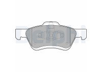 Brake Pad Set, disc brake LP2161 Delphi