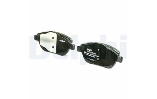 Brake Pad Set, disc brake LP2164 Delphi
