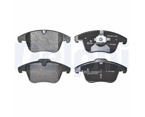 Brake Pad Set, disc brake LP2165 Delphi, Image 3