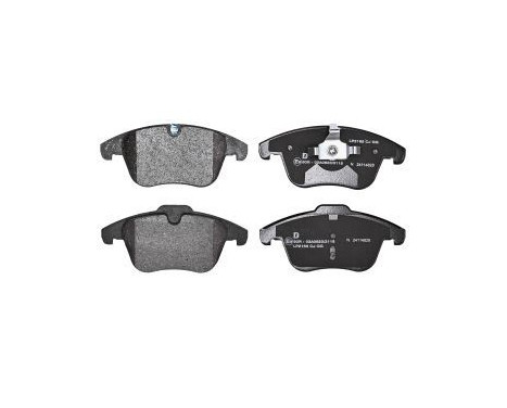 Brake Pad Set, disc brake LP2165 Delphi, Image 2