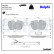 Brake Pad Set, disc brake LP2165 Delphi, Thumbnail 3