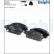 Brake Pad Set, disc brake LP2167 Delphi, Thumbnail 2