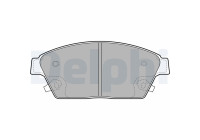 Brake Pad Set, disc brake LP2170 Delphi