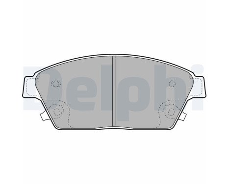 Brake Pad Set, disc brake LP2170 Delphi