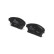 Brake Pad Set, disc brake LP2170 Delphi