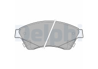 Brake Pad Set, disc brake LP2171 Delphi