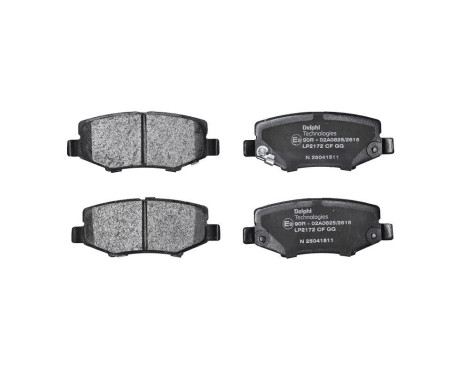 Brake Pad Set, disc brake LP2172 Delphi, Image 3