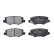Brake Pad Set, disc brake LP2172 Delphi, Thumbnail 3