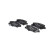 Brake Pad Set, disc brake LP2172 Delphi