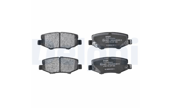 Brake Pad Set, disc brake LP2172 Delphi, Image 2
