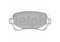 Brake Pad Set, disc brake LP2174 Delphi