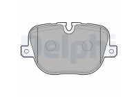 Brake Pad Set, disc brake LP2175 Delphi