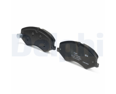 Brake Pad Set, disc brake LP2176 Delphi